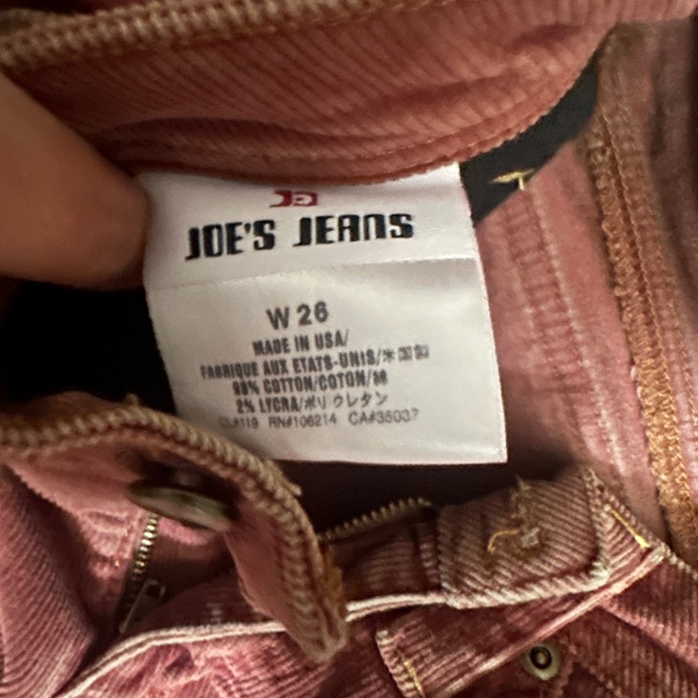Joe's Jeans Copper Corduroy Flare Pants - Picture 5 of 5